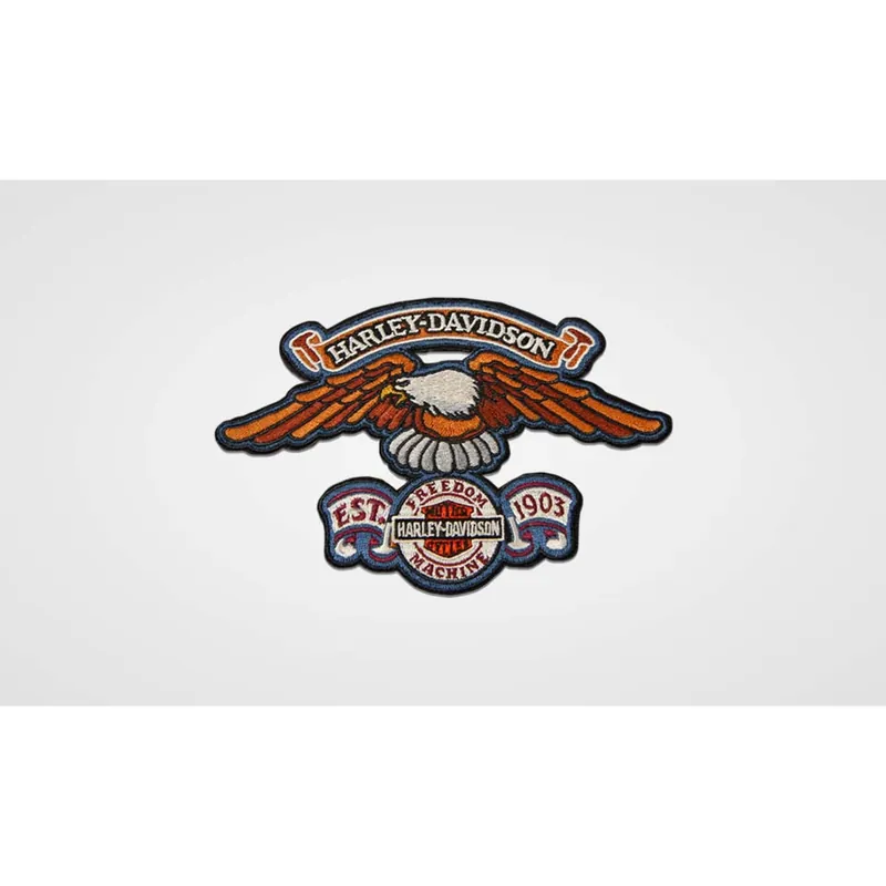 Next Day Delivery Harley-Davidson Patch/Emblem "Eagle Freedom Machine" 8012908