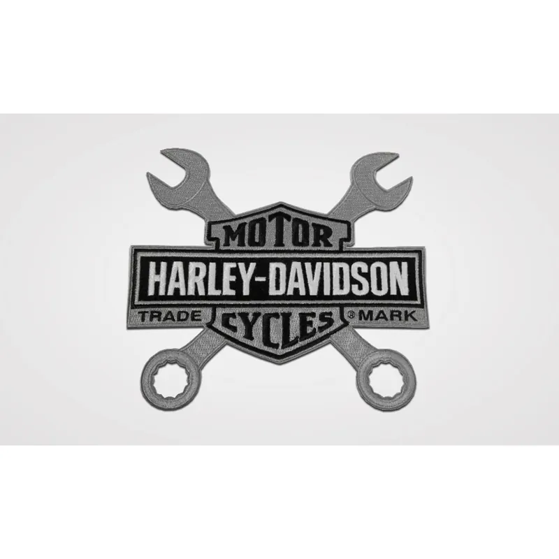 Latest Harley-Davidson Patch/Emblem "Bar&Shield Wrenches" 8011895