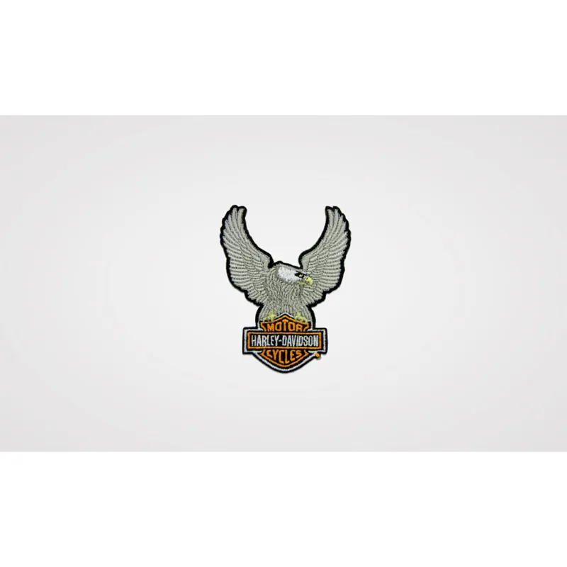 Deal Harley-Davidson Patch/Emblem "Silver Eagle Bar&Shield" 80115