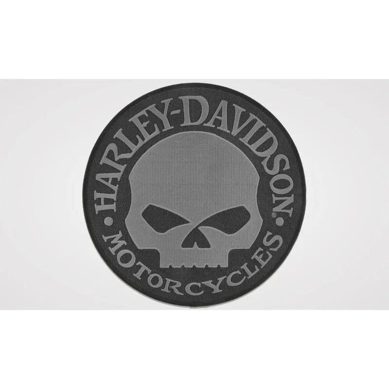 Harley-Davidson Patch/Emblem "Willie G Skull Gray" 8011581 Authentic