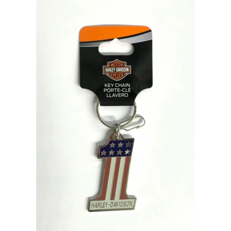 Harley Davidson key fob "#1 Logo" PC4321 Sale