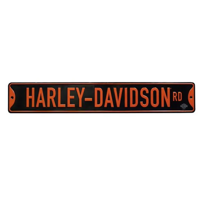 Factory Price Harley-Davidson tin sign "H-D Road Metal Street Sign" HDL-15