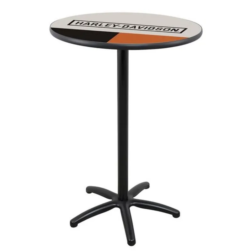 Warranty Included Harley-Davidson table "H-D Retro Cafe" HDL-12335