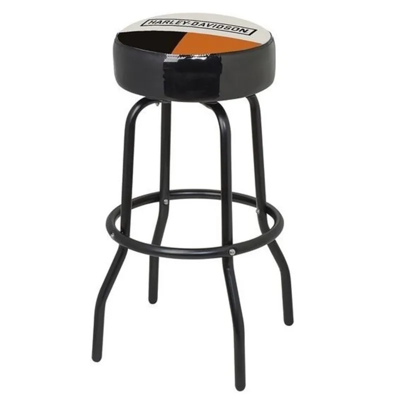 Final Sale Harley-Davidson Bar chair "H-D Retro Block Bar Stool" HDL-12
