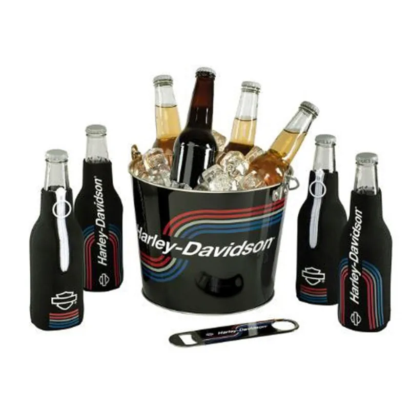 Harley-Davidson "Tank Graphic Party Bucket Set" HDX-98727 Time-Limited