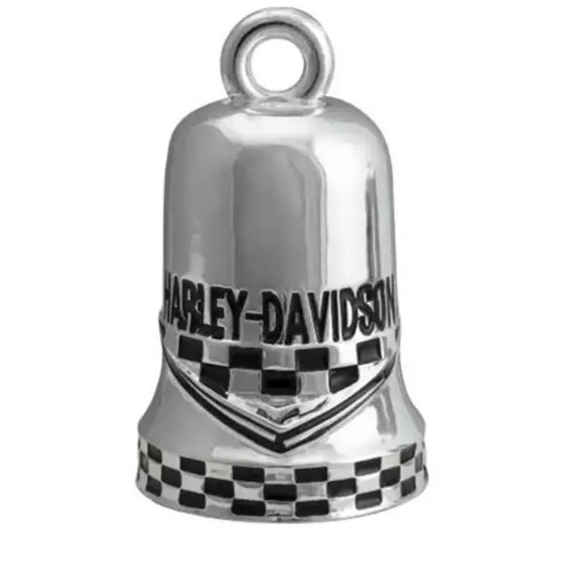 Hot Picks Harley-Davidson RIDE BELL "Race Flag" Lucky bells HRB117