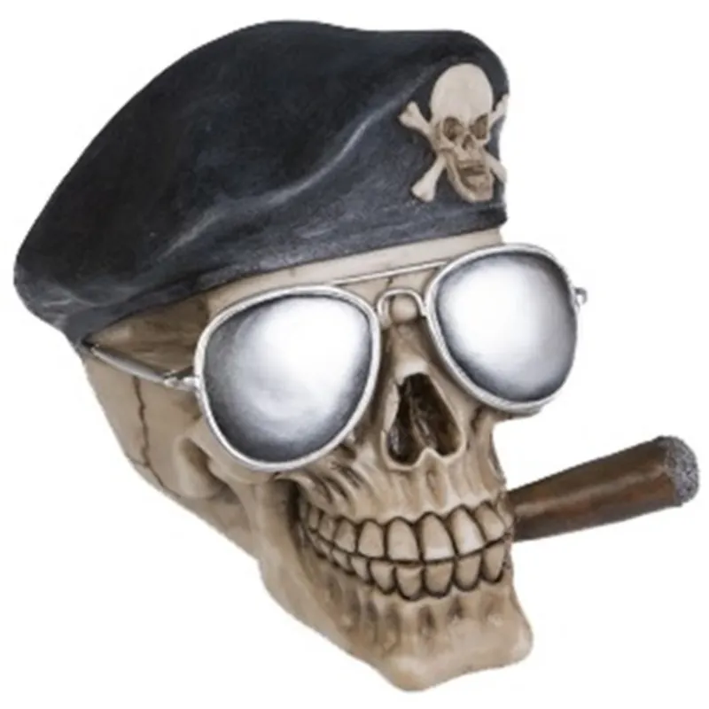 Worldwide Shipping PiWear Skull Barett PI-SK-28