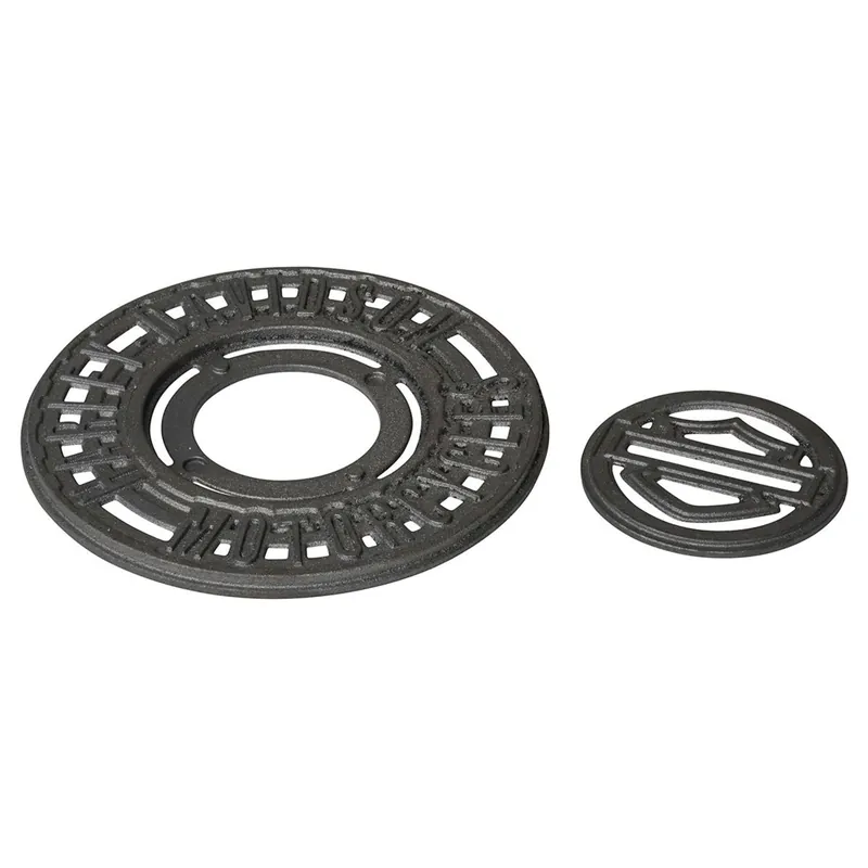 Fast Shipping Harley-Davidson trivet "H-D Cast Iron" HDL-18593