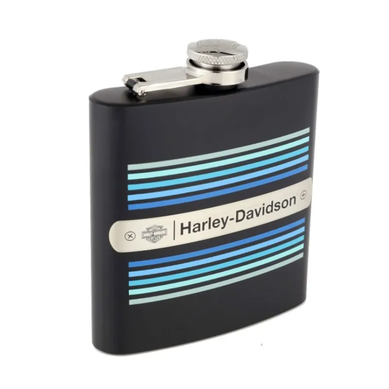 Harley-Davidson hip flask "Tank Graphic Bottle" HDX-98526 Worldwide Shipping