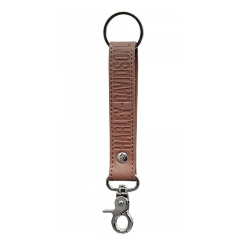 High Quality Harley-Davidson key fob "Bar & Shield Silhouette Vinyl Strap