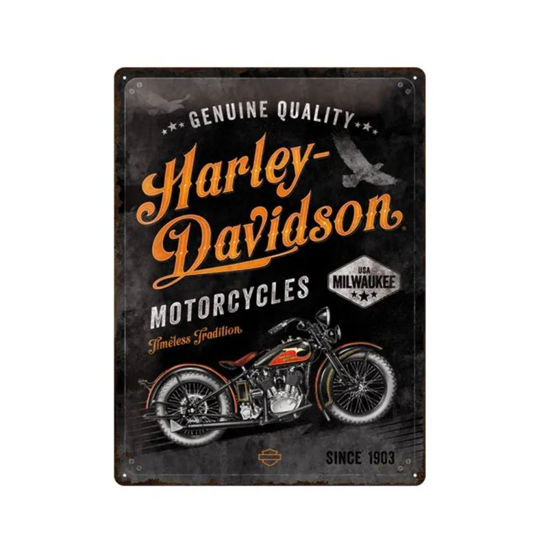 Buy Today Harley-Davidson tin sign NA23279 "Timeless Tradition" 30x40c