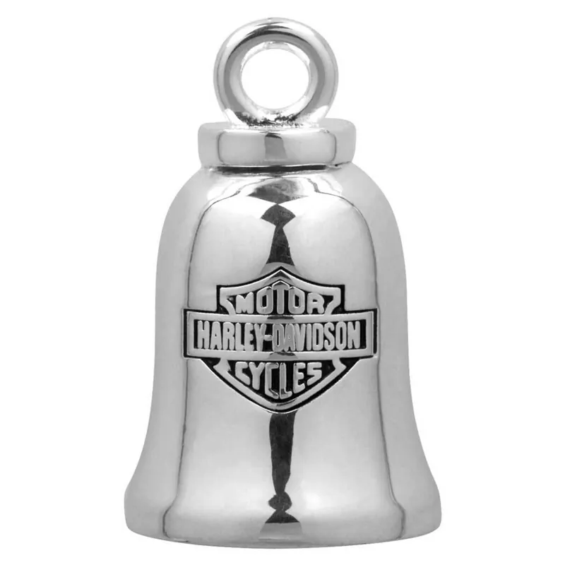 Reduced Price Harley-Davidson RIDE BELL "Silver B&S Logo" Lucky bells HRB0