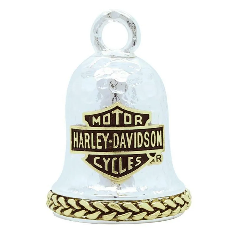 Final Sale Harley-Davidson RIDE BELL "Gold Hammered" Lucky bells HRB080