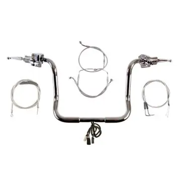 Hassle-Free Returns Build Your Own Custom Street Glide, Electra Glide, and Ultra Classic 1990-1995 COMPLETE Ape Hangers Handlebar DIY kit
