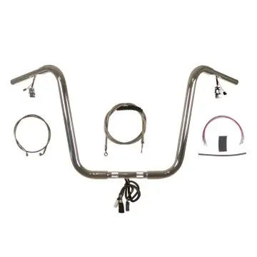 Brand New Build Your Own Custom Road King 1990-1995 PREWIRED Ape Hangers Handlebar DIY kit