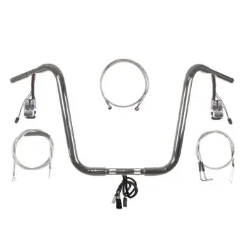 Warranty Included Build Your Own Custom Softail 2011-2015 PREWIRED Ape Hangers Handlebar DIY kit