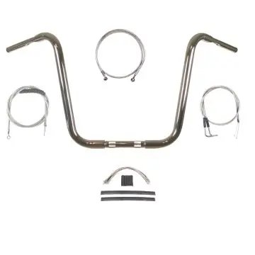 Professional Grade Build Your Own Custom Dyna 1996-2011 BASIC Ape Hangers Handlebar DIY kit