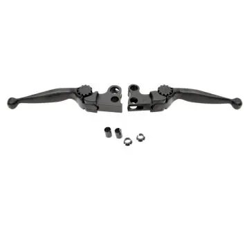 High Quality Black Smooth Adjustable Lever Set for 2014-2016 Harley-Davidson Ultra Classic and Street Glide models
