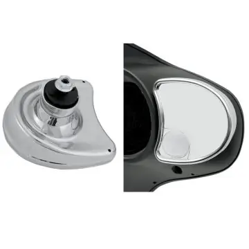 Flash Sale Chrome Fairing Mount Blind Spot Mirrors for 2006-2013 Harley-Davidson Street Glide models