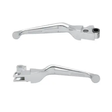 High Quality Chrome Slotted Wide Blade Levers for 1999-2014 Harley-Davidson Softail models
