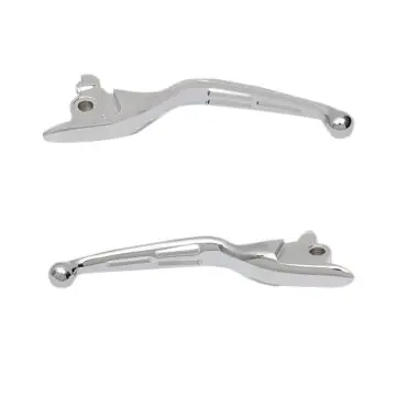 Chrome Slotted Wide Blade Levers for 2017 and newer Harley-Davidson Touring, 2019 and newer Trike models Luxury