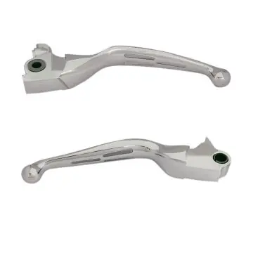 Direct From Manufacturer Chrome Slotted Wide Blade Levers for 2017-2018 Harley-Davidson Tri Glide and Freewheeler models