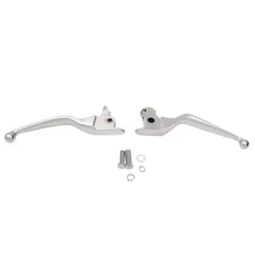 Buy Today Chrome Smooth Wide Blade Ergonomic Brake and Clutch Levers for 2014-2016 Harley-Davidson Touring Models