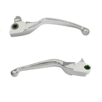 Top Pick Chrome Smooth Wide Blade Levers for 2017-2018 Harley-Davidson Tri Glide and Freewheeler models