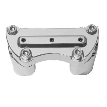 Hill Country Customs Chrome Gorilla Grabber Handlebar Top Clamp Riser Kit for most 1990 and newer Harley-Davidson Dyna Softail and Sportster models New Release