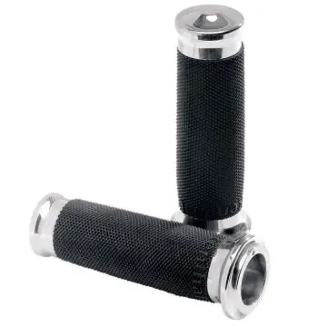 PM Performance Machine Chrome Contour Grips for 2008 & Newer Harley-Davidson Touring models Limited Time