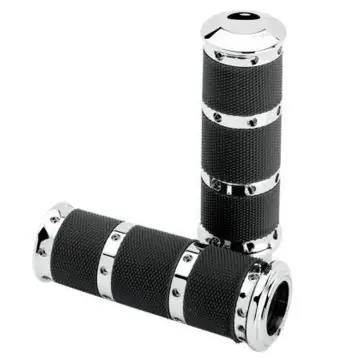 Same Day Shipping PM Performance Machine Chrome Contour XL Grips for 1985 & Newer Harley-Davidson models