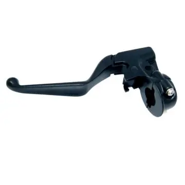 Save Now Satin Black Clutch Lever Perch Clamp Kit for 2008-2013 Harley-Davidson Touring models