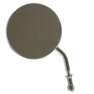 Stock 3" Round Mirror for Harley-Davidson Models Handmade