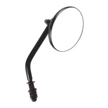Stock Style Satin Black 3" Round Mirror for Harley-Davidson Models New Arrival