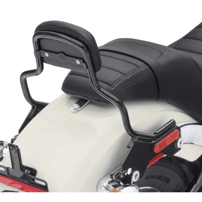 Top Pick HoldFast Short Sissy Bar Upright Black 52300435