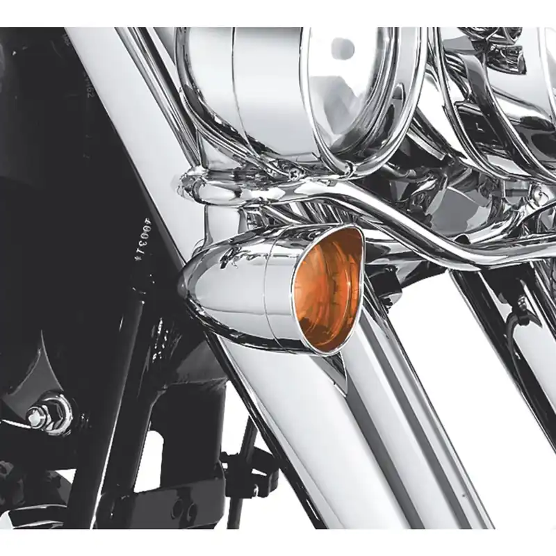 Turn Signal Visor Trim Front/Rear Multifit 69756-05 Premium