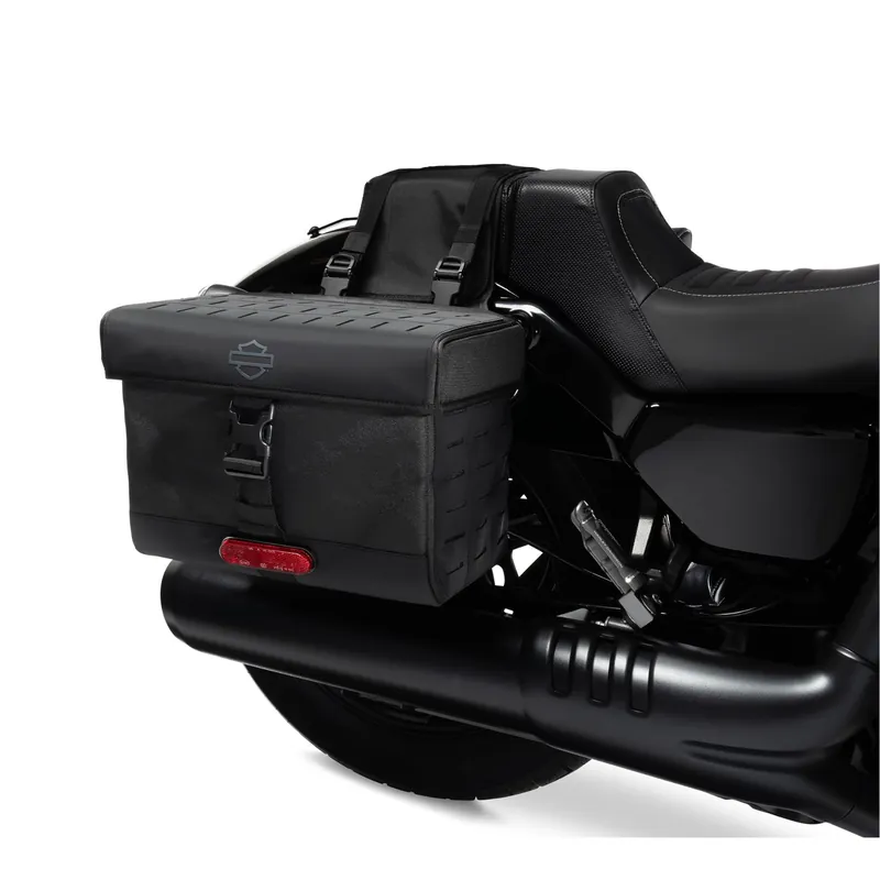 Direct From Factory Harley-Davidson Overwatch Over-the-Saddle Saddlebags
