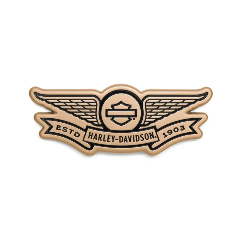 Super Sale Gold Winged Bar & Shield Decorative Medallion 14101835