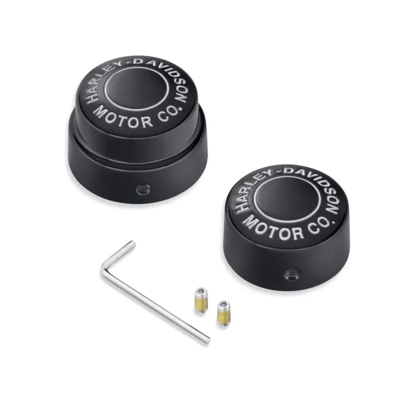 Rear Axle Nut Covers HDMC Dyna Softail 43000178 No Minimum Order