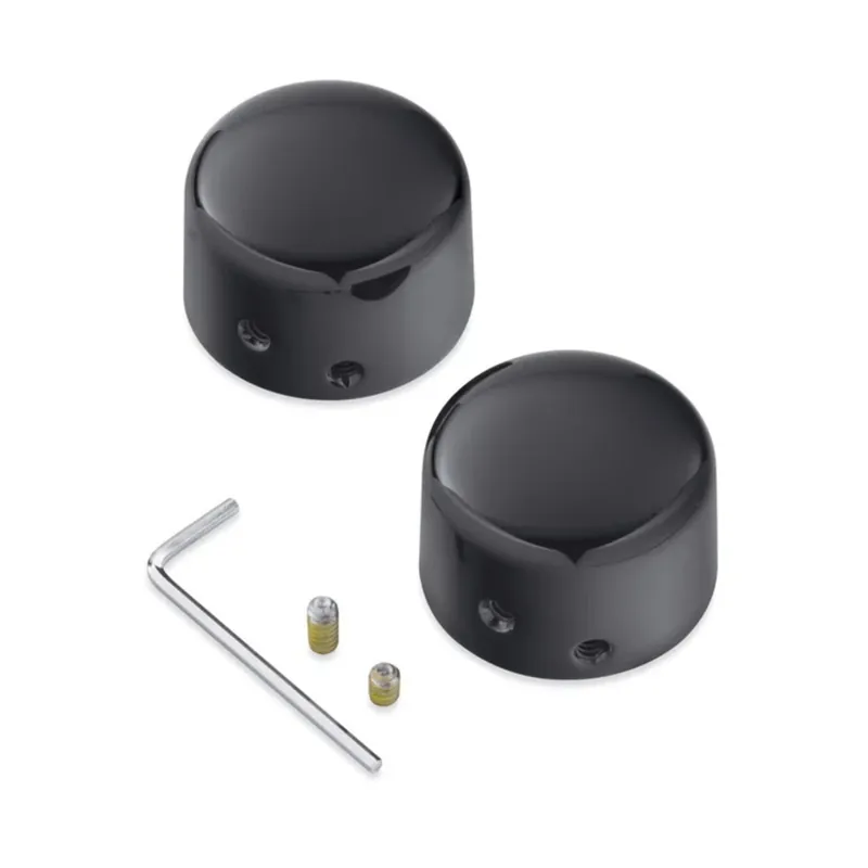 Special Discount Front Axle Nut Covers Black Multifit 43000026