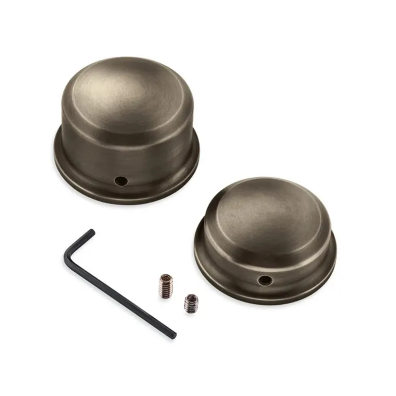 Fan Favorite Brass Rear Axle Nut Covers Multifit 43000050