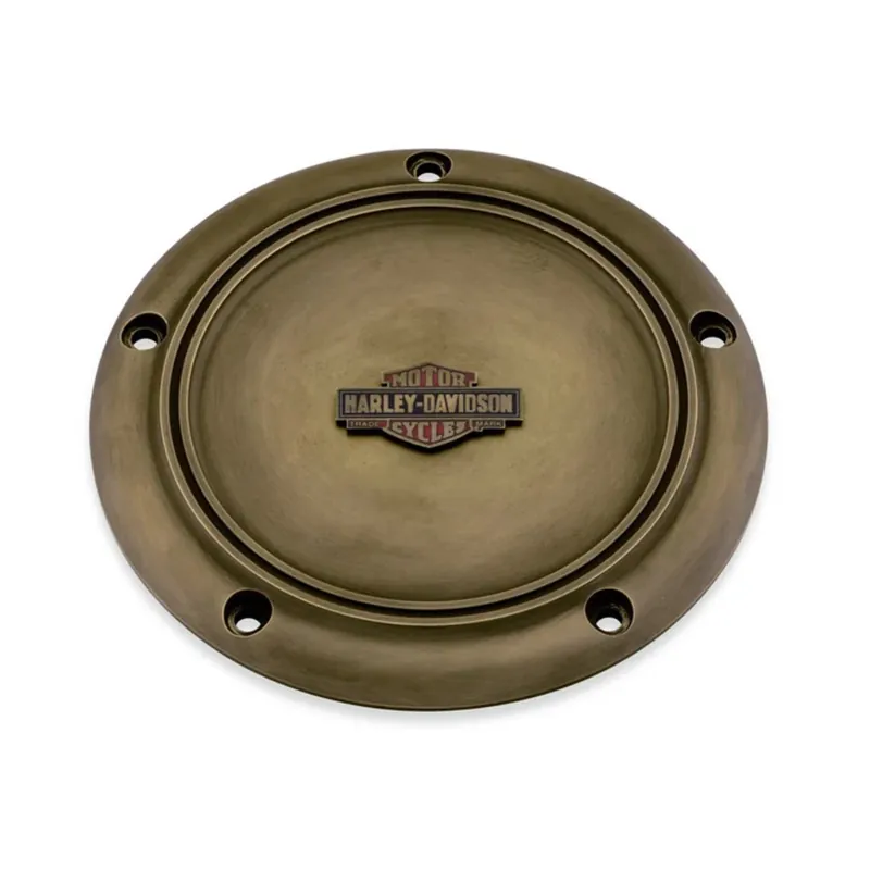 Same Day Shipping Brass Derby Cover Dyna, Softail, Touring, Trike 25700515