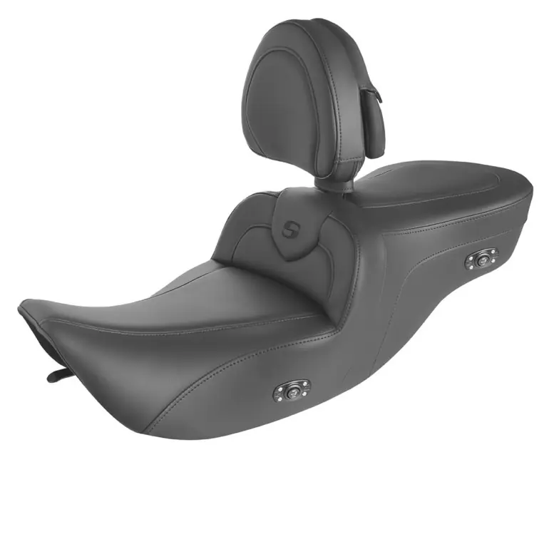 1997-2007 FLHR FLHX Heated Roadsofa™ Seat with Driver's Backrest Hot Deal
