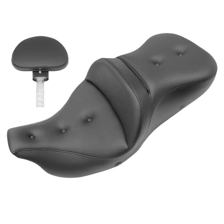 Affordable 2009-2025 FLHTCUTG Tri Glide Heated Roadsofa™ PT Seat with Driver's Backrest