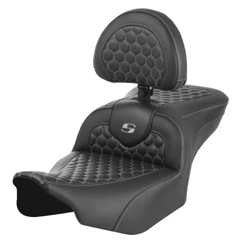 2024-25 Road Glide / Street Glide | 2023-25 CVO Road Glide / Street Glide RoadSofa™ HC Dark Grey with Driver's Backrest Warranty Included