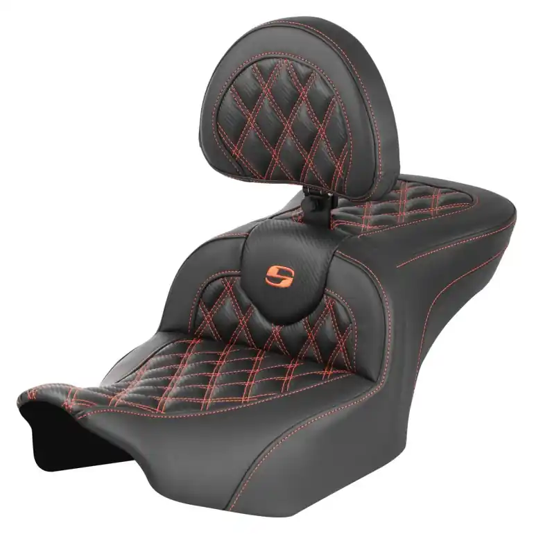 Limited Edition 2024-25 Road Glide / Street Glide | 2023-25 CVO Road Glide / Street Glide RoadSofa CF LS Orange w/ Drivers Backrest