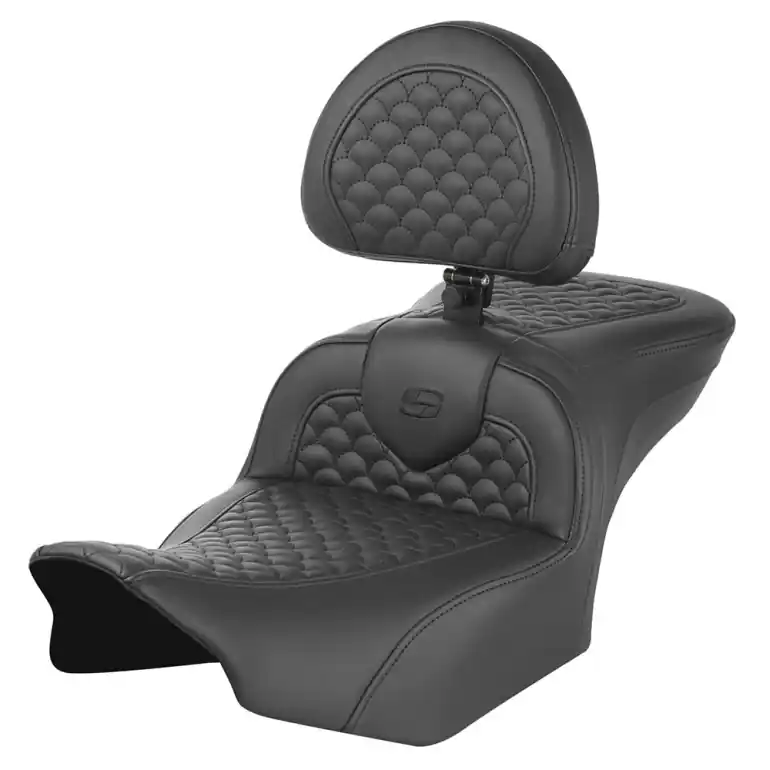 2008-2024* FLHR FLHT FLHX & FLTR Roadsofa™ DS Seat w/ Driver's Backrest Last Chance