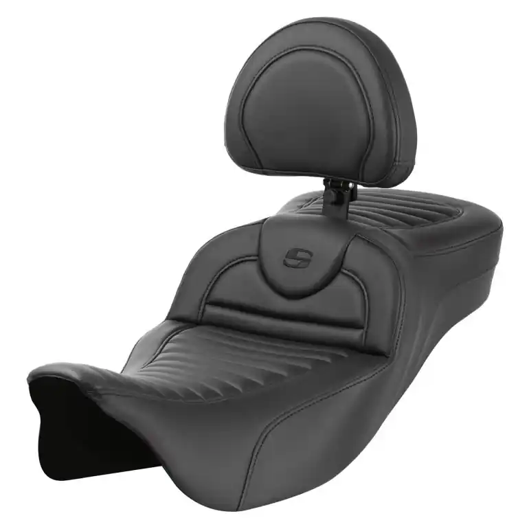 Holiday Sale 2008-2024* FLHR FLHT FLHX & FLTR Extended Reach Roadsofa™ TR Seat with Driver's Backrest
