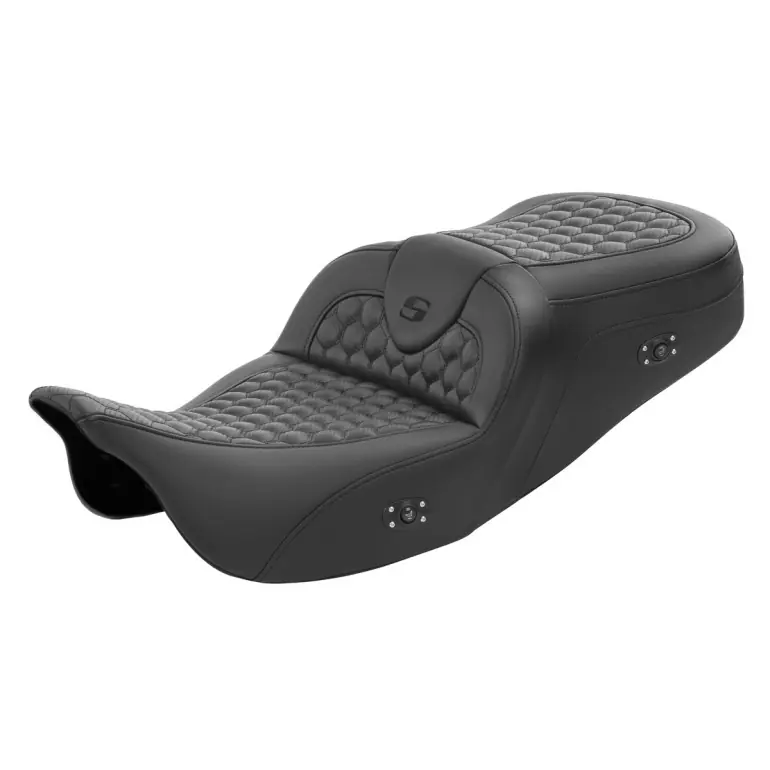 One Day Deal 2008-2024* FLHR FLHT FLHX & FLTR Heated Roadsofa™ HC Seat Black