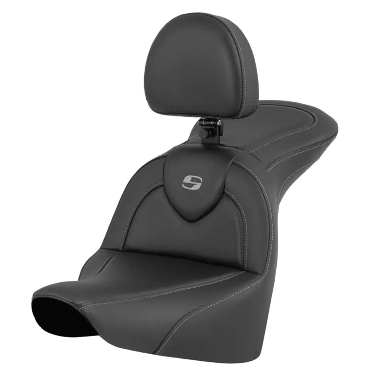 Last Chance 2018-2025 Fat Boy FLFB/FLFBS 2023-25 Breakout RoadSofa™ CF Seat w/Driver's Backrest